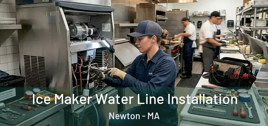 Ice Maker Water Line Installation Newton - MA