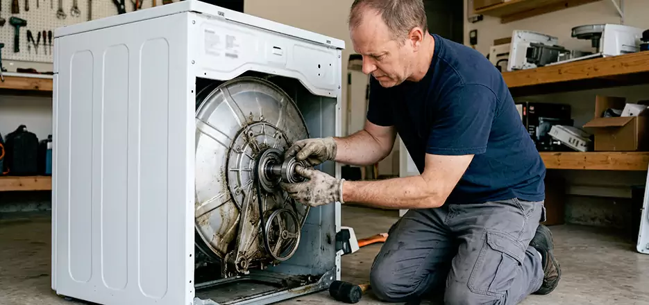 Washer Tub Bearing Replacement in Newton