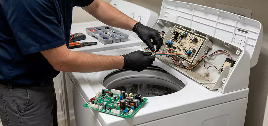 Washer Control Panel Board Replacement in Newton