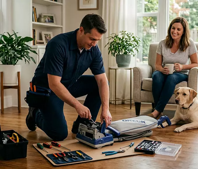 What Sets Our Oreck Service Apart in Newton, MA?